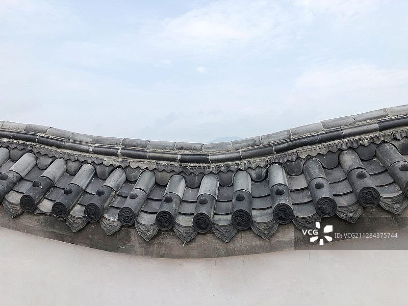 白墙灰瓦图片素材