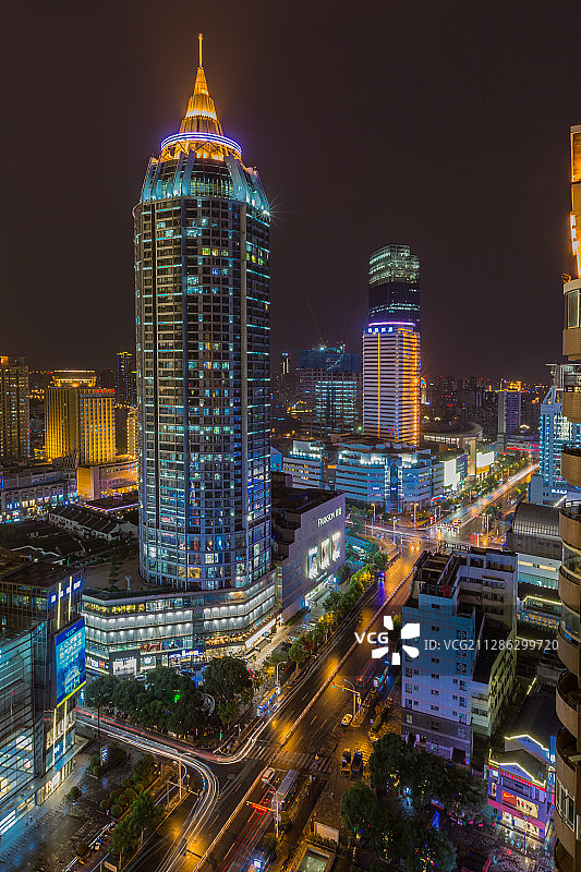 中国江苏省无锡市城市建筑风光图片素材