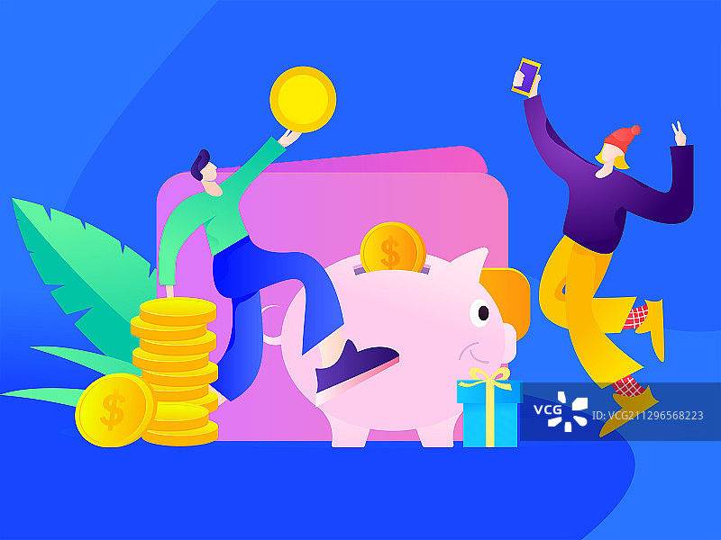 金融理财头图图片素材