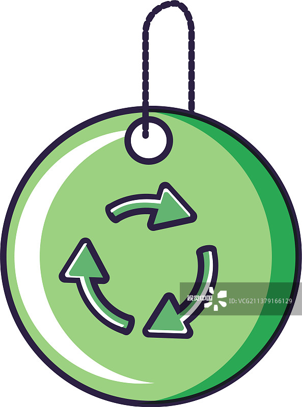 用回收箭标记广告图片素材
