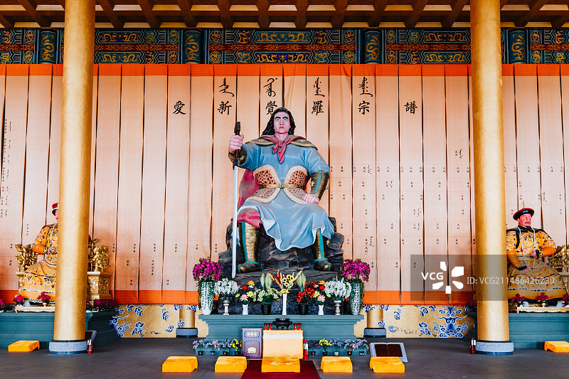 敦化六鼎山清祖祠图片素材