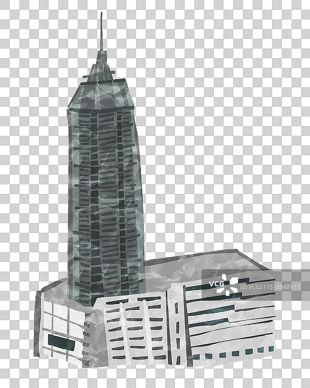 无锡摩天360插画元素图片素材