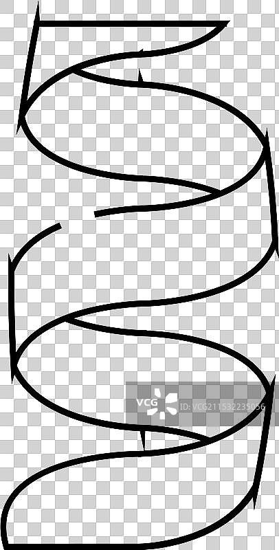 营养中的蛋白质线条图标图片素材