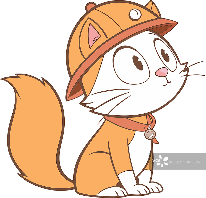 可爱的独特且引人注目的猫的3D渲染图图片素材