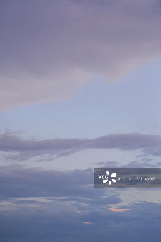 雨后的晚霞天空图片素材