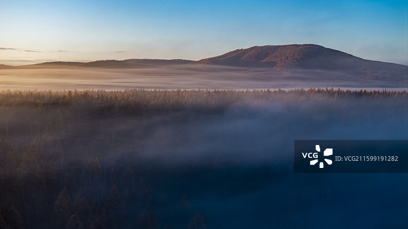 内蒙阿尔山秋景图片素材