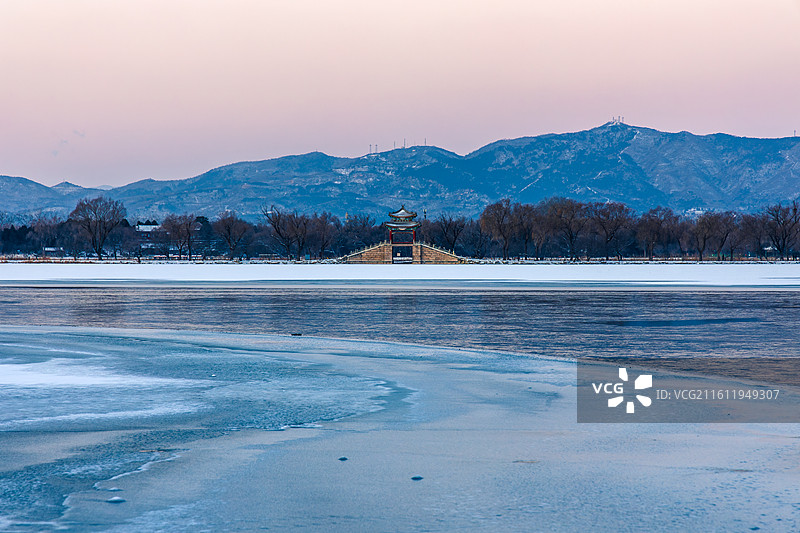 冬日颐和园图片素材