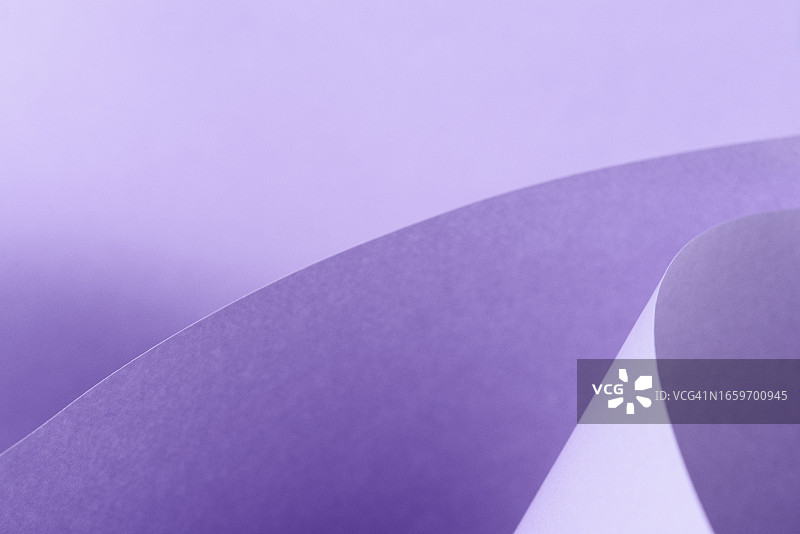 紫色曲线纸张的抽象背景图片素材