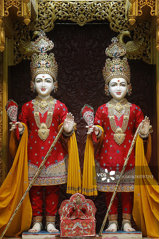 斯瓦米纳拉扬神庙，坎帕拉：斯瓦米纳拉扬神像，乌干达图片素材