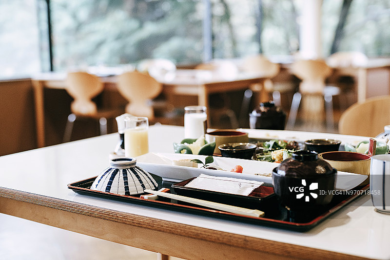 日式餐厅的精致料理图片素材